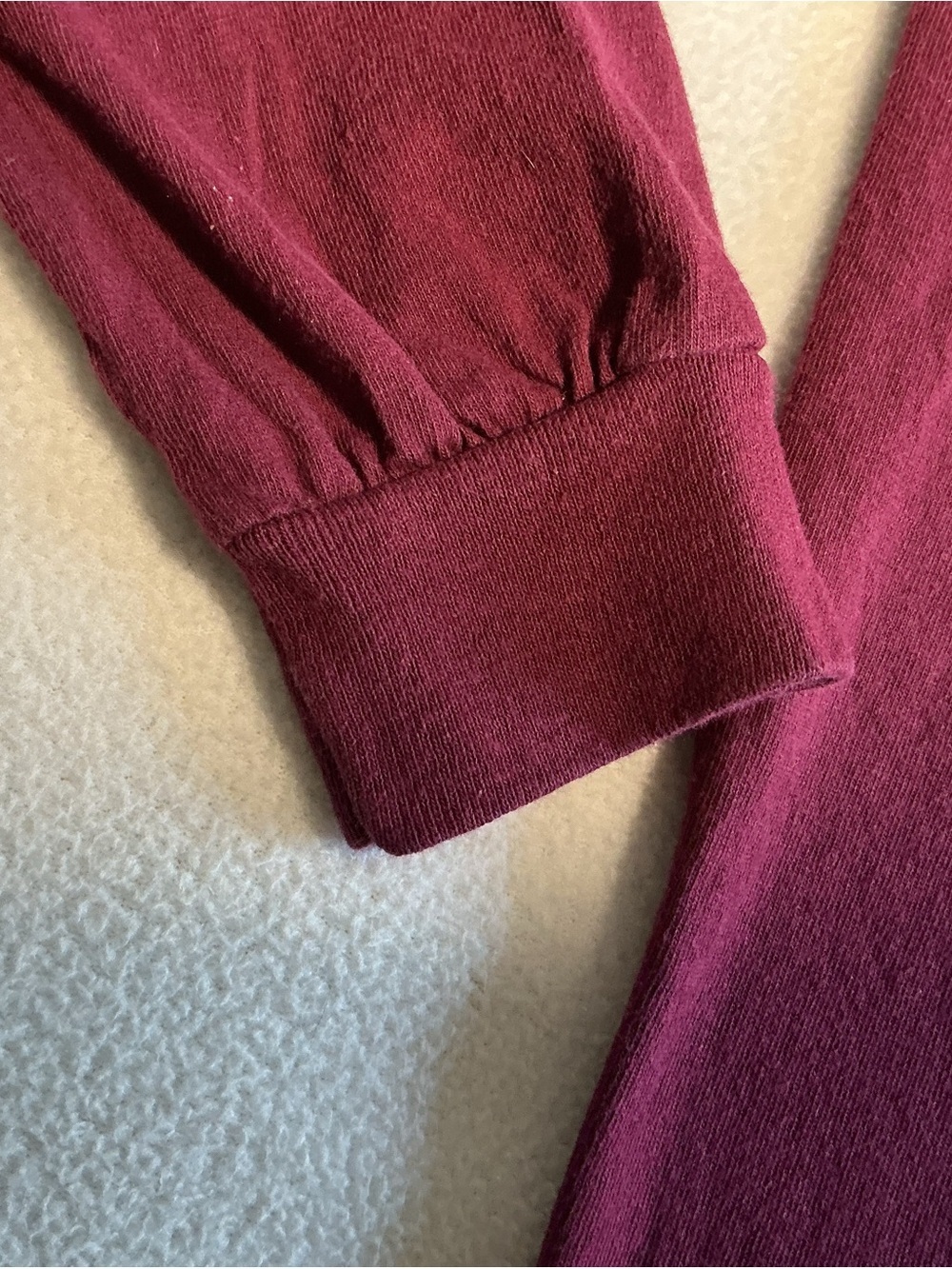 Maroon Long Sleeve funny tequila T-shirt small - Picture 4 of 12